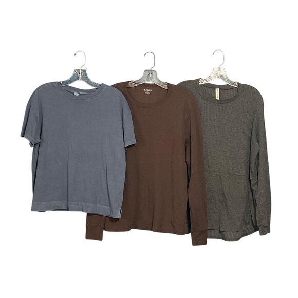 3 piece Waffle Top Bundle Womens Medium - Picture 2 of 12